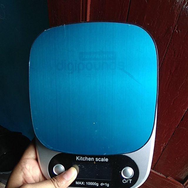 Timbangan Dapur Digital Kitchen Scale 10kg 1g Taffware Digipounds