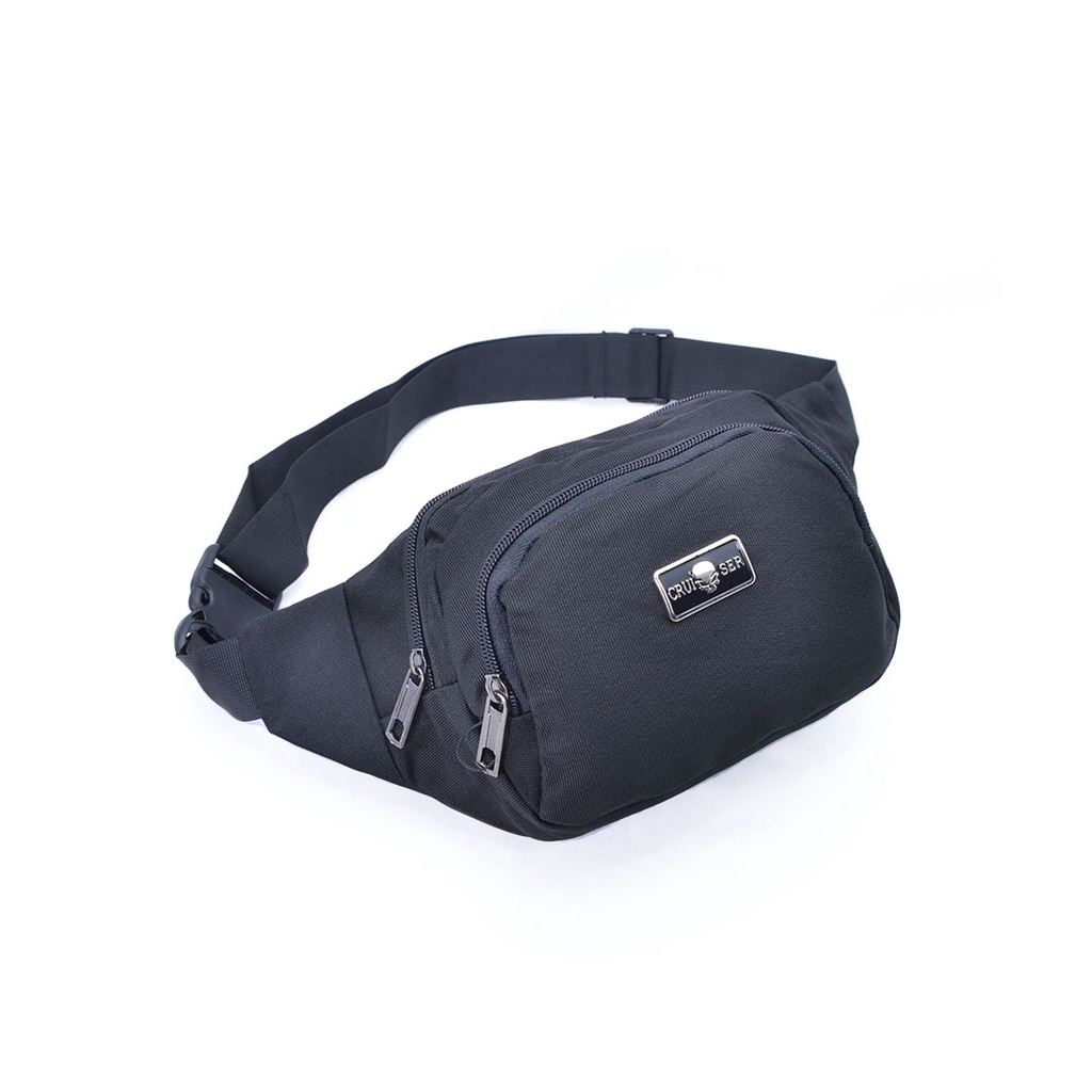 Tas Pria Terbaik / Terlaris / Tas Pinggang Pria/ Waistbag Unisex Polos 3113-1