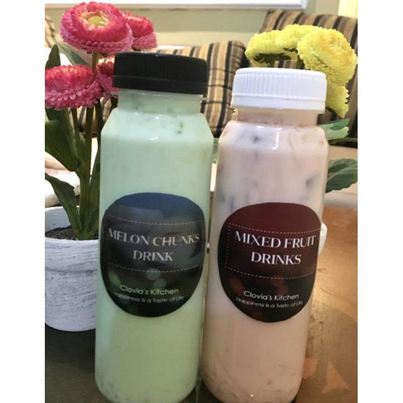 

Melon Chunks Drink dan Mixed Fruit Drink