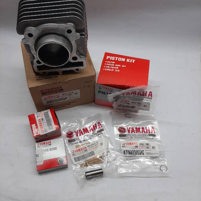 BLOK SEHER + PISTON KIT  mio j soul gt mio gt fino fixride boaring boar cylinder 54p ORI 100%