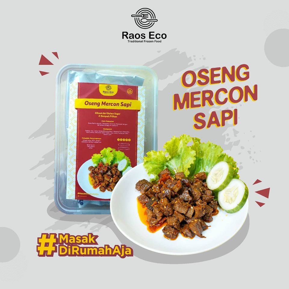 

Oseng Mercon Sapi Halal Enak Frozen