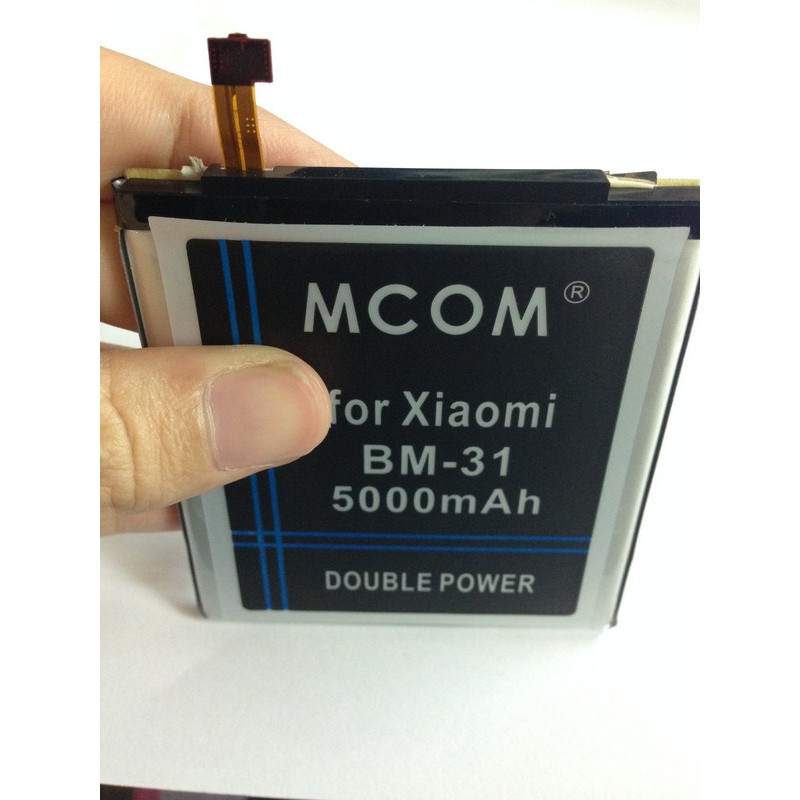 Battery Batre Baterai Double Power Mcom Xiaomi Mi3 Mi 3 BM31 BM-31 BM 31