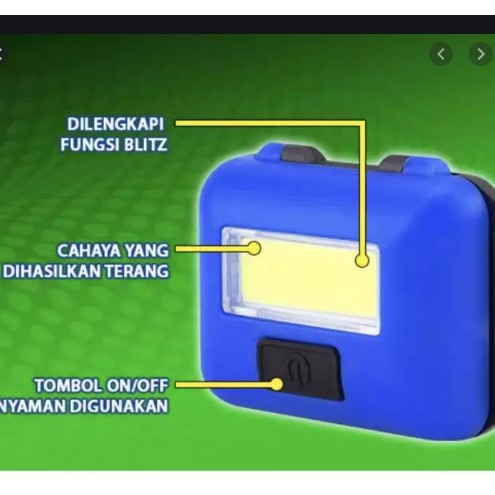 Lampu Mini / Lampu Sepeda Super Terang 5 Watt