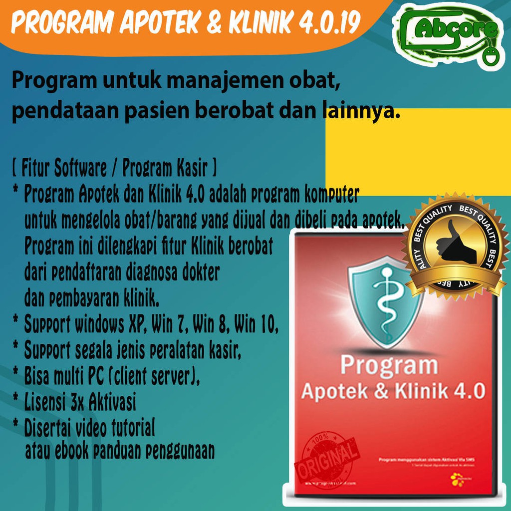 program apotek dan klinik original