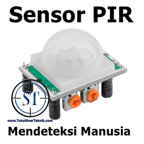 Sensor PIR Infra Red Detection HC-SR501 Infra Merah Sensor Gerak Deteksi Motion Detector