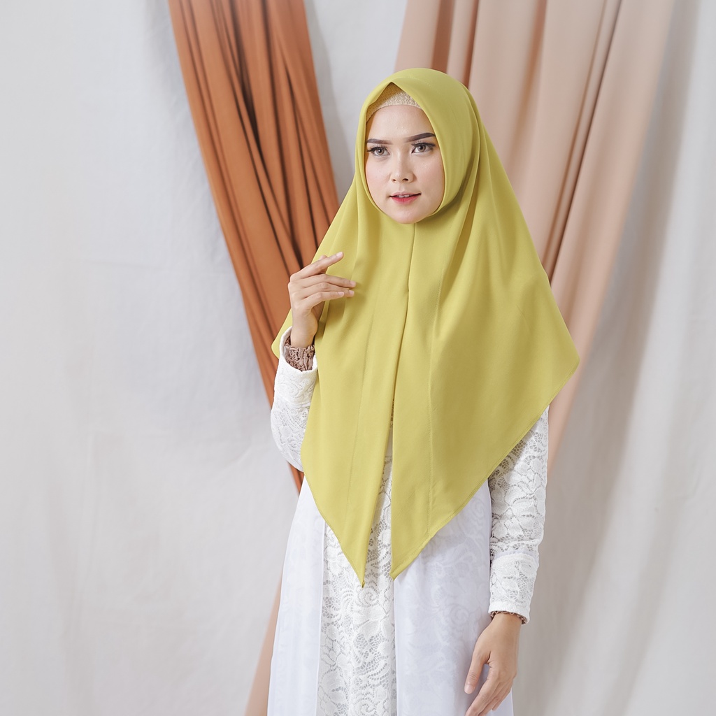 Maula Hijab - Kerudung Segitiga Instan Diamond