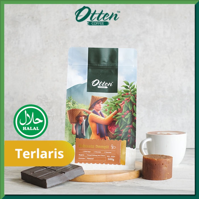 

Otten Coffee - Kopi Robusta Dampit 500g