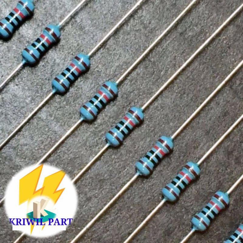 Resistor 10K 10K0HM Metal Film per paket (10pcs)