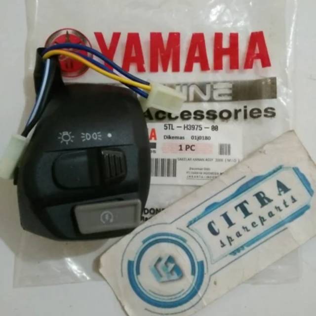 holder saklar kanan mio jupiter mx xeon handle switch