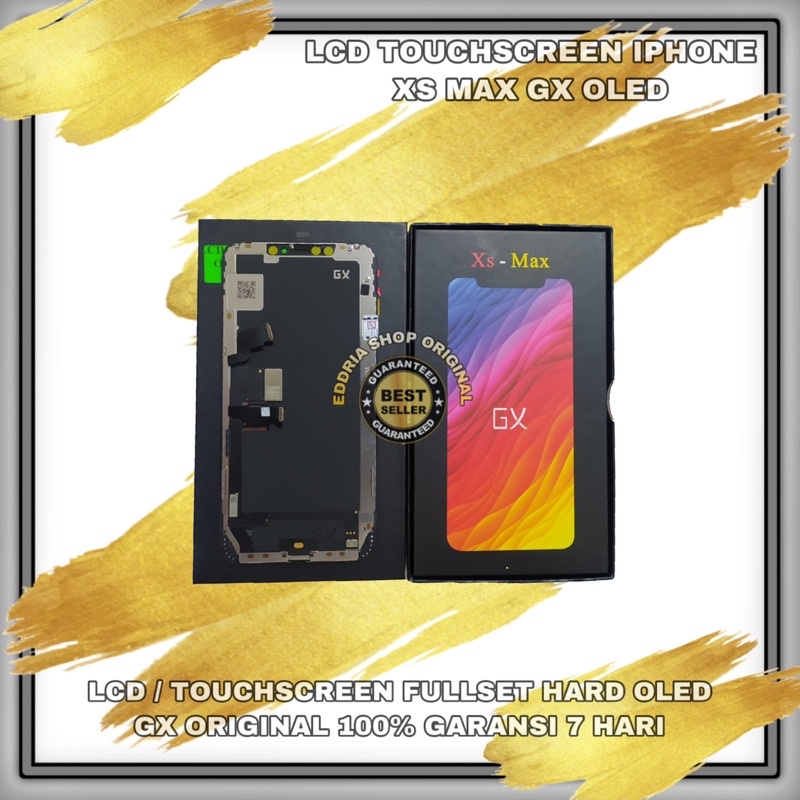 LCD TOUCHSCREEN XS MAX OLED GX ORIGINAL FULLSET