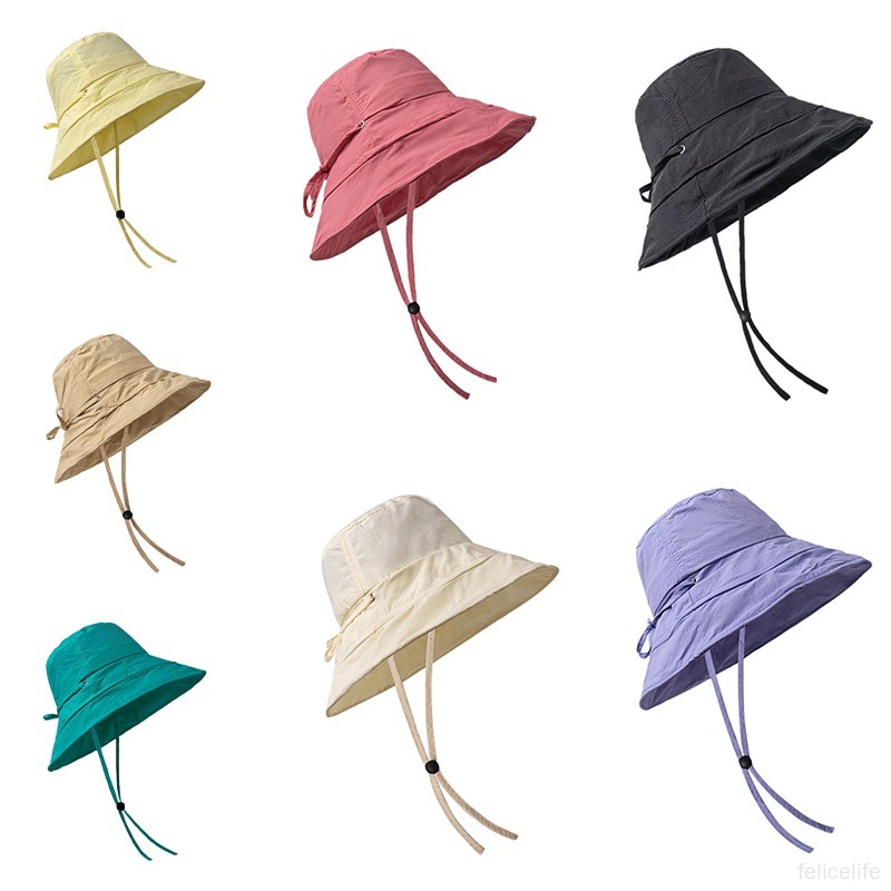 Topi Sun Visor Wanita Bahan Tipis Breathable Untuk Wajah Kecil