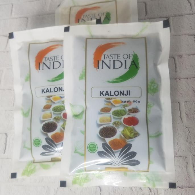 

#####] Jinten Hitam/ Kalonji Taste of India 100 gram ( impor )