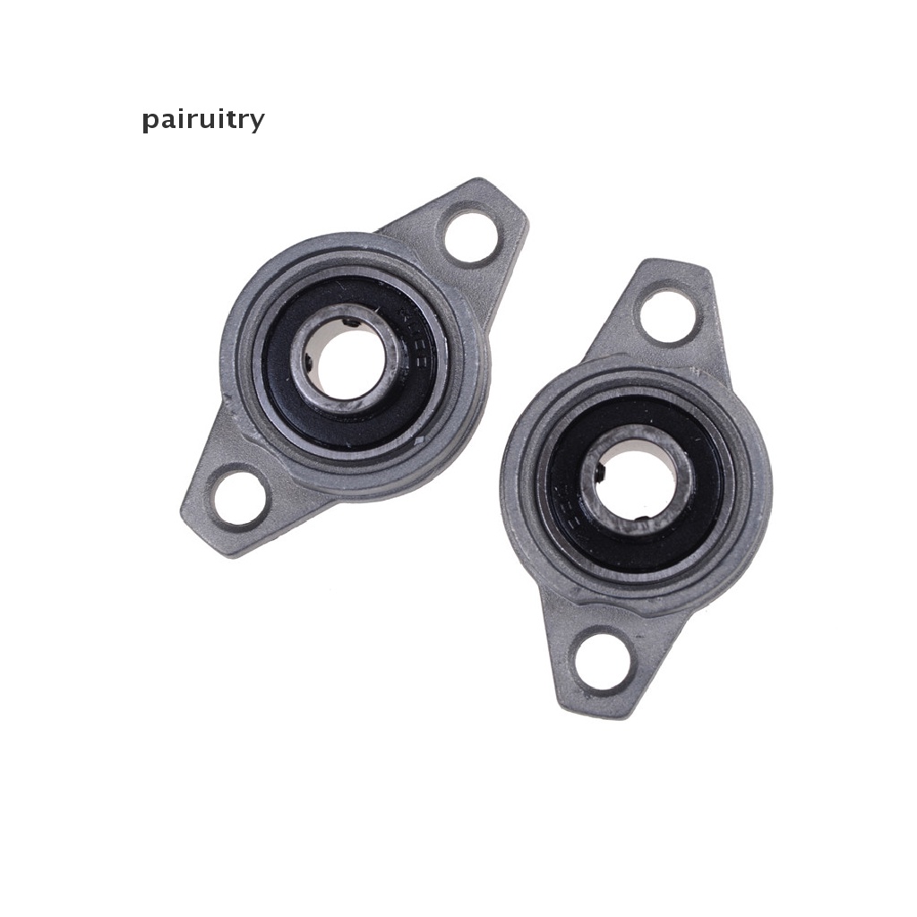 Prt 2Pcs KFL000 Bearing Block Belah Ketupat Diameter 10mm PRT