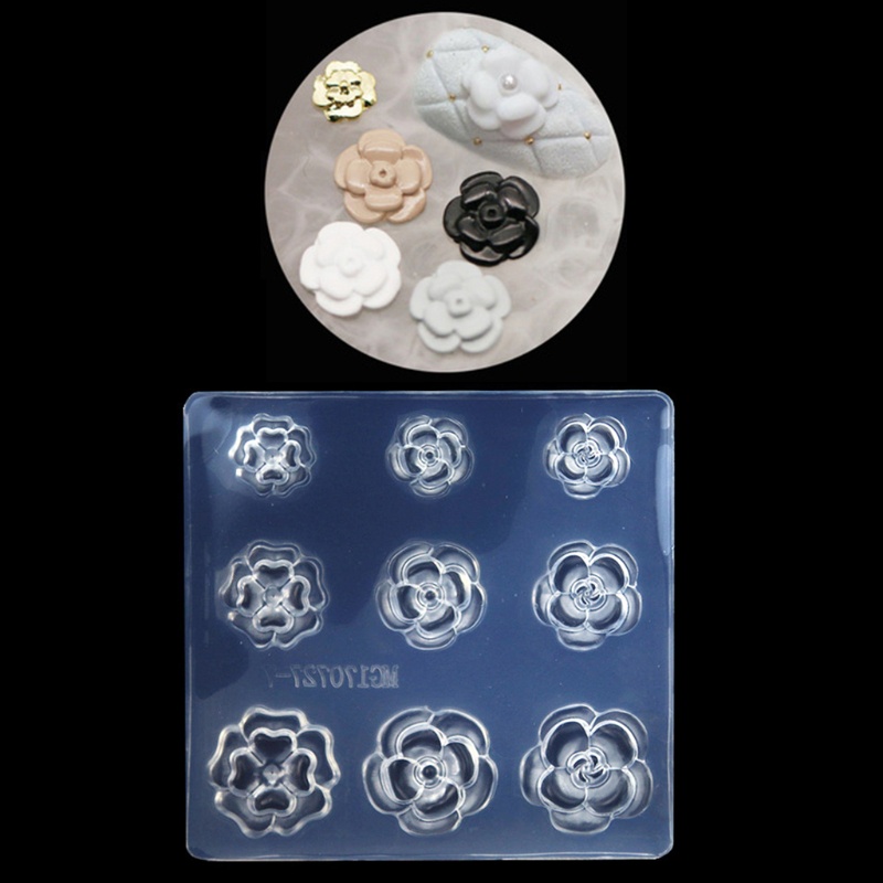 SIY  3D Flower Bowknot Nail Art Decoration Epoxy Resin Mold Nails Stickers Jewelry Silicone Mould DIY Crafts Casting Tools