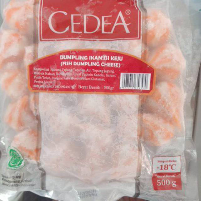 

Cedea dumpling cheese 500grm