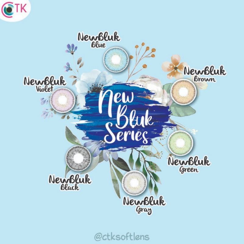 Softlens NEWBLUK 15 MM by CTK / Softlen Soflen Softlense Warna Normal