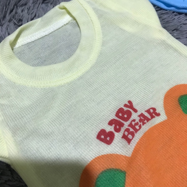 Baju Bayi Lengan Pendek Motif / Kaos oblong Bayi