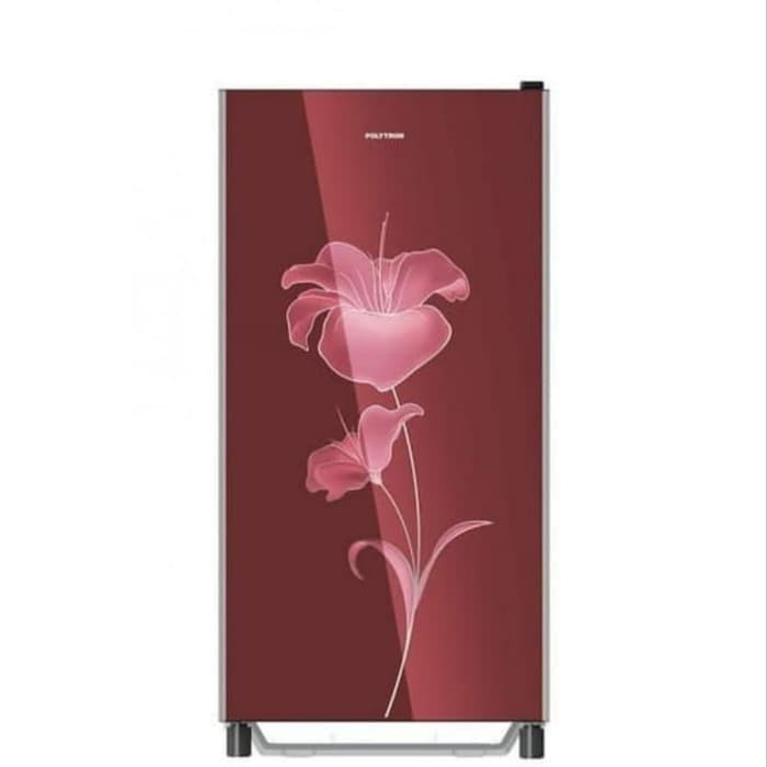 KULKAS POLYTRON 1 PINTU KEMBANG PRO 15 GORF MERAH GARANSI RESMI