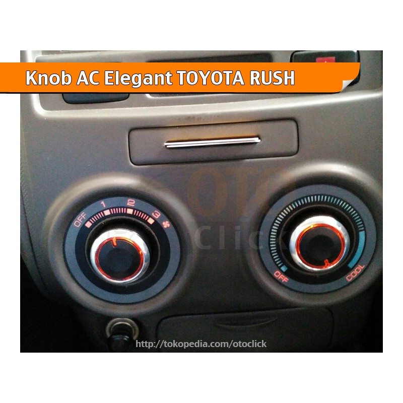 Knob AC Elegant Bundar untuk Mobil Toyota RUSH Murah