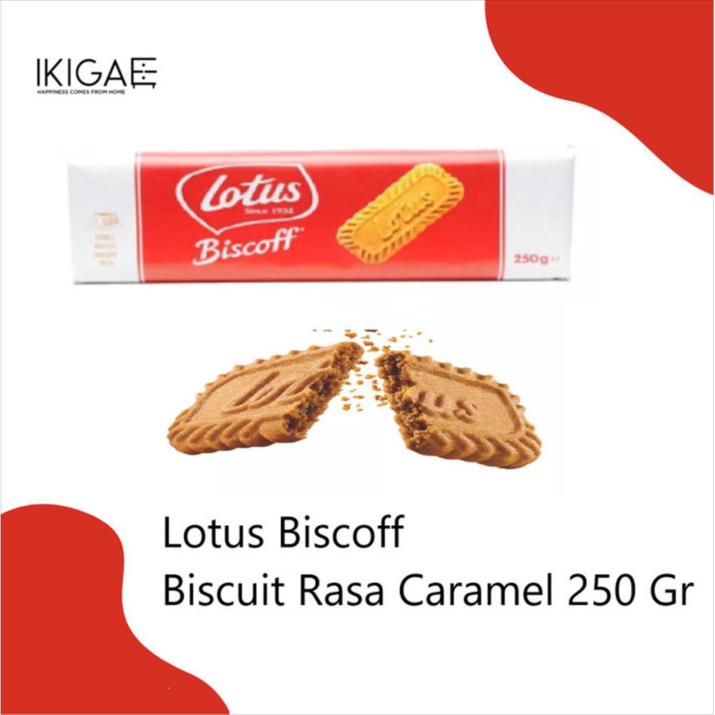 

LOTUS BISCOFF / BISCUIT CARAMEL / BISCUIT COFFEE 250 GR