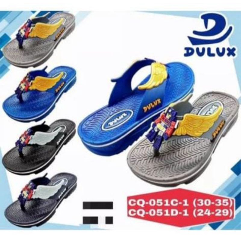 sandal jepit dulux anak laki laki CQ051D-size 24-29