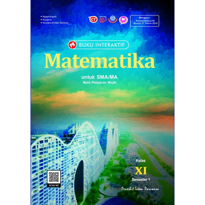 Buku LKS/PR Interaktif SMA kelas 11, XI semester 1 Intan Pariwara (Kur 2013 revisi) TH 2021/2022-Matematika Wajib