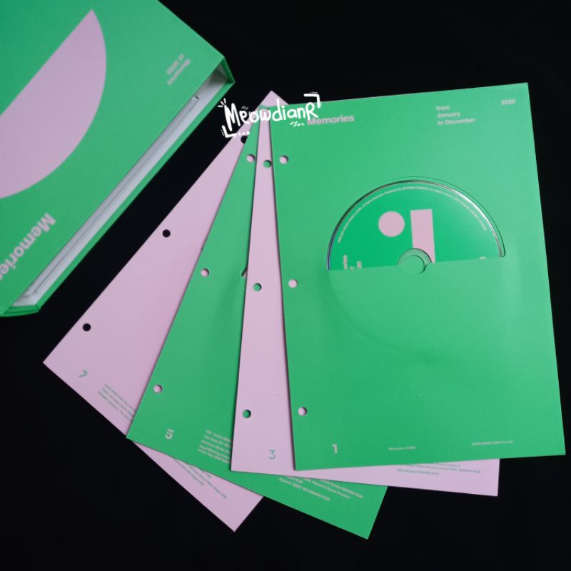 7 DISCS MEMO 20 BTS / MEMORIES 2020
