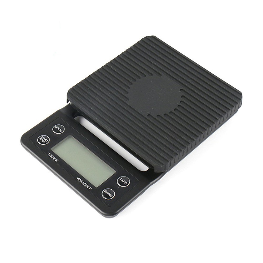 Timbangan Digital 3Kg Timer Kitchen Scale Coffee Kopi Dapur Portable