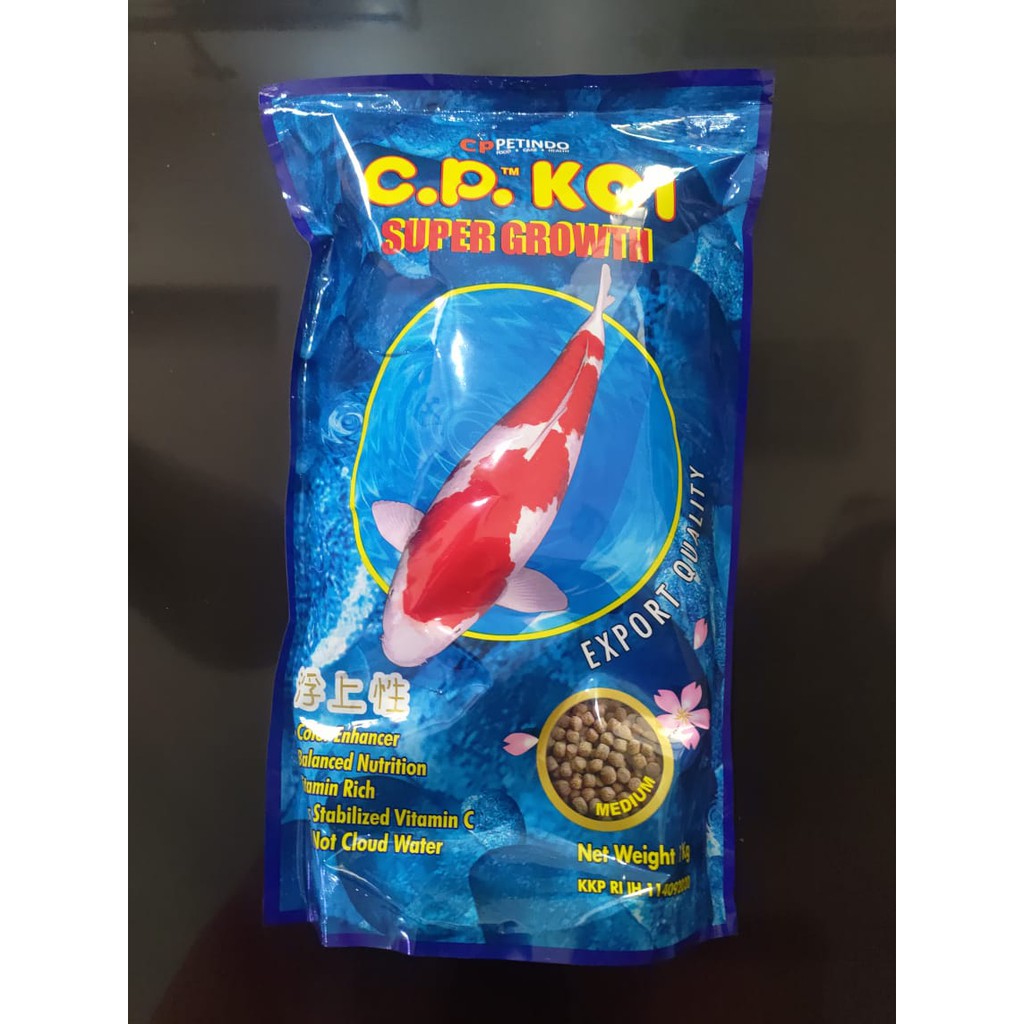 CP Koi Super Growth Fish Food Size M 1kg