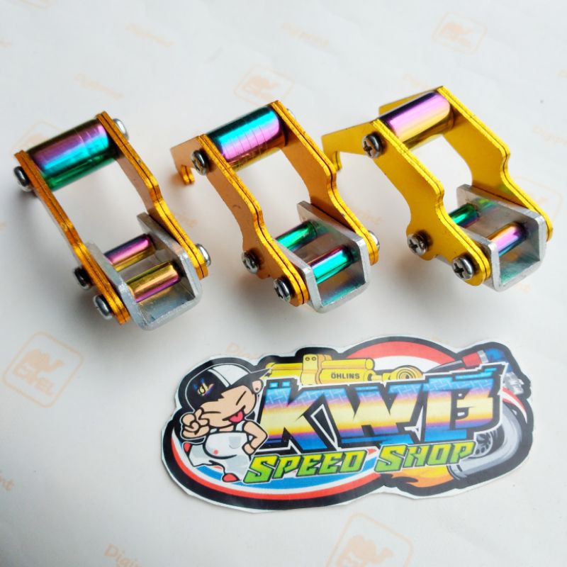 Gantungan barang rainbow cnc