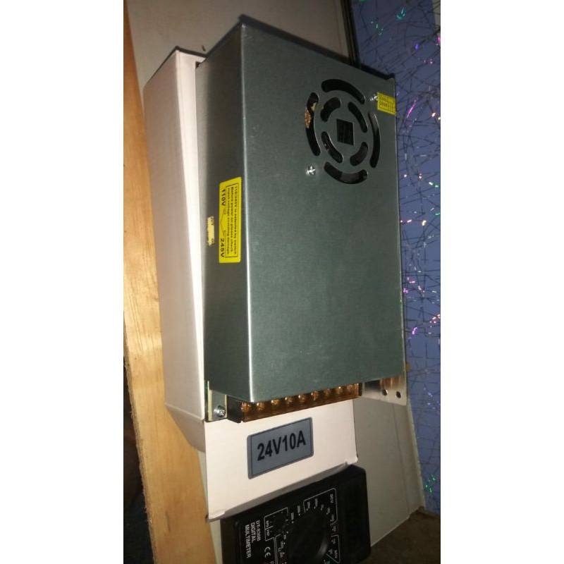 Power Suply/PSU 24V 15/10/5Amper Jaring-Jaring dengan Kipas pilihan 24v 15A/10A/5A