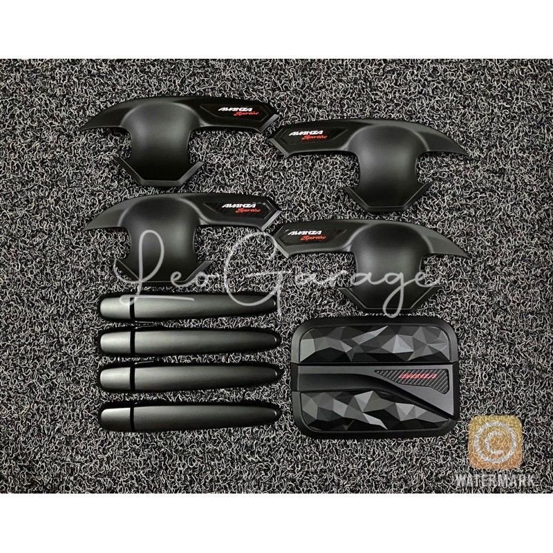 paket outer handle tank all new Avanza 2012 2020 2021 hitam chrome