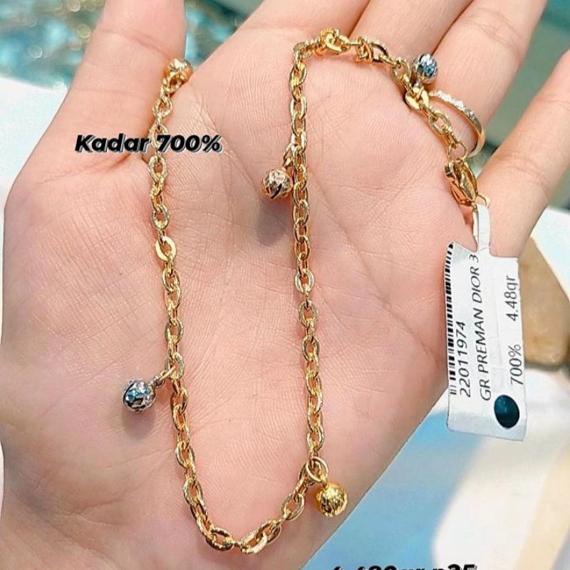 gelang emas Jakarta 700
