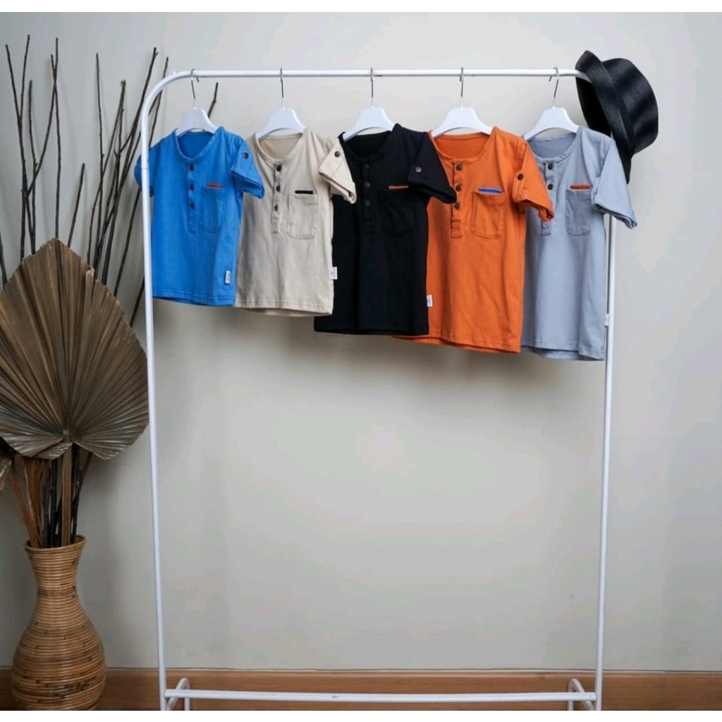 SHANKARA BASIC TEE || Kaos Polos Anak Premium Murah