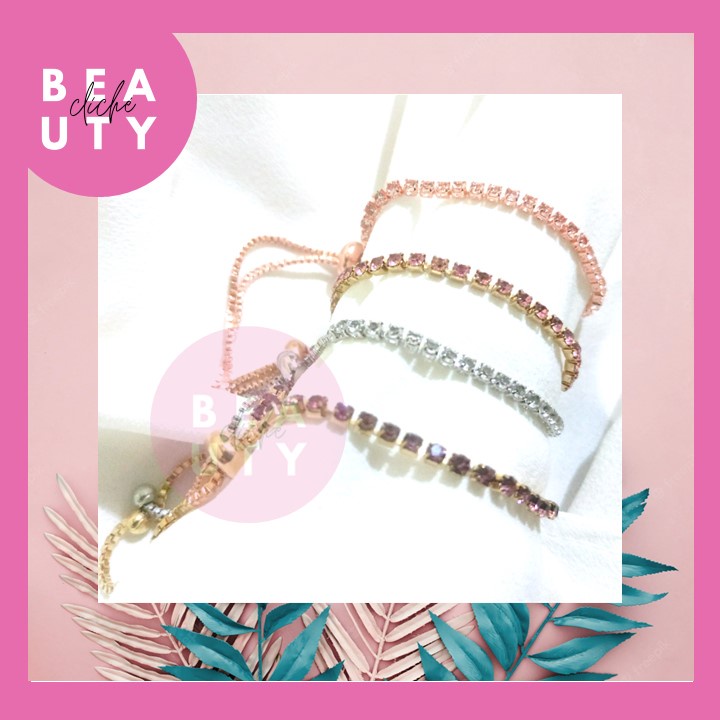 gelang diamond serut premium bracelet jewelry