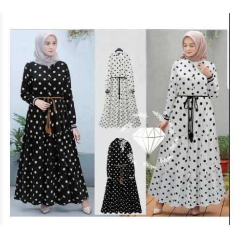 Baju Gamis Syari Terbaru 2019 Pakaian Wanita/ Pakaian Muslimah/ Seragam Buat Pengajian Muslim Qory