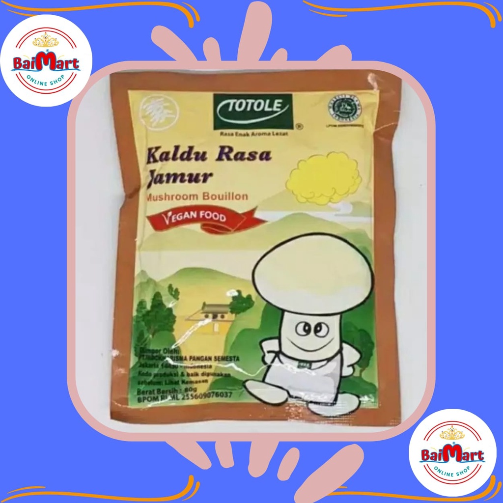 

Totole Kaldu Rasa Jamur 80Gr