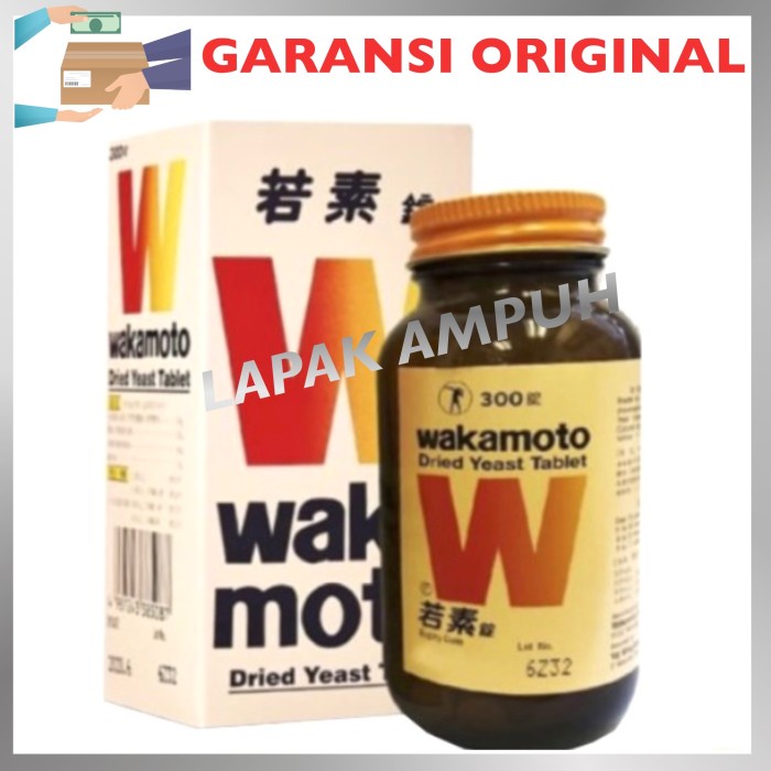 Wakamoto / Waka Moto Dried Yeast Tablet - Obat Maag