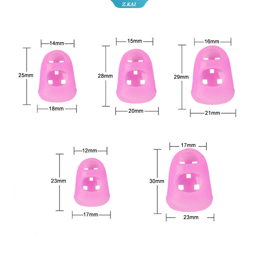 Aksesoris Pelindung Jari Bahan Silikon Untuk Gitar