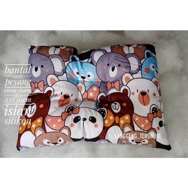 Bantal bayi anti peyang/Bantal bayi karakter lucu