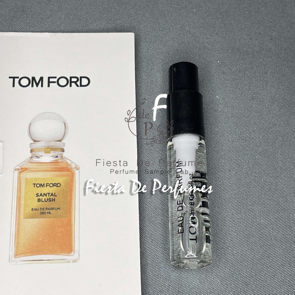 Tom Ford Santal Blush - 2ml Tester Parfum Niche mini - Fiesta de Perfumes - vial Parfum Asli Sampel 