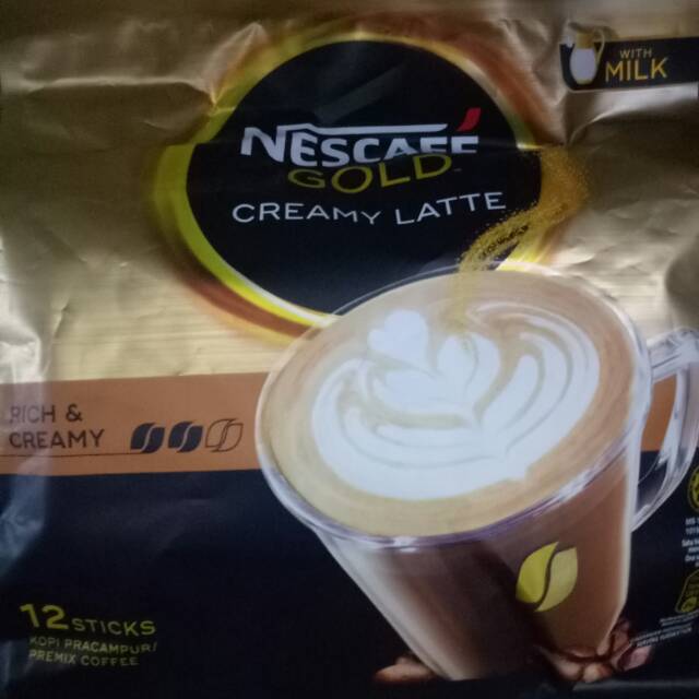 

Nescafe gold creamy latte