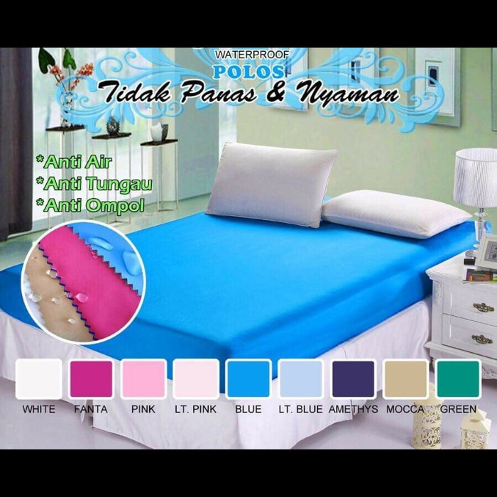 Termurah Sprei Polos Informa Murah / Sprey Polos  KA273 Katun Waterproof Polos Kain