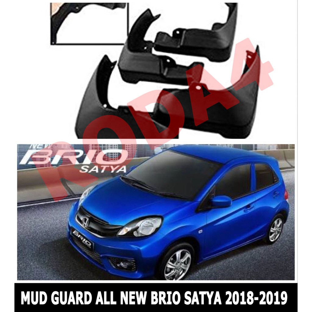 Mud Guard All New Brio Satya 2018 2019 2020 Mudguard Karpet Lumpur Brio