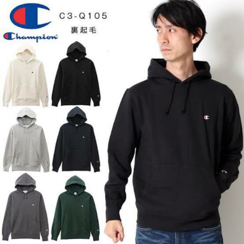 champion Hoodie basic japan market