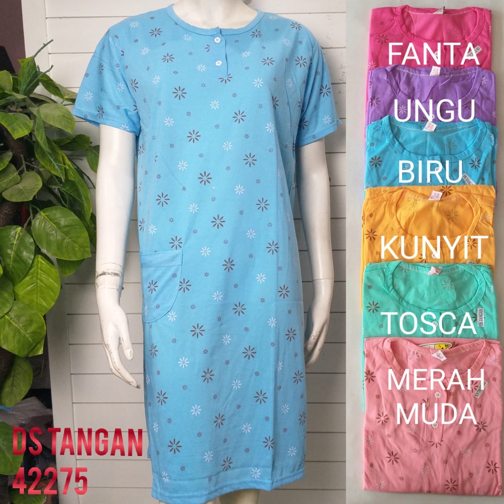 gof DASTER THEDDA STANDART Pakaian Wanita Casual Santai Motif Busui Baju Tidur