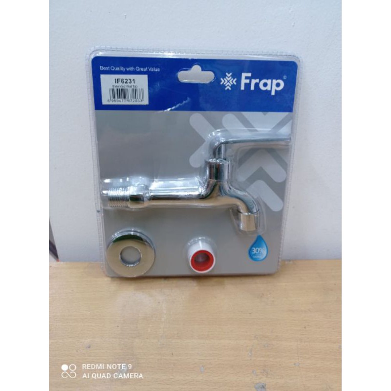 Kran Air Long Wall Tap Merk FRAP Type IF6231 ukuran 1/2 inch