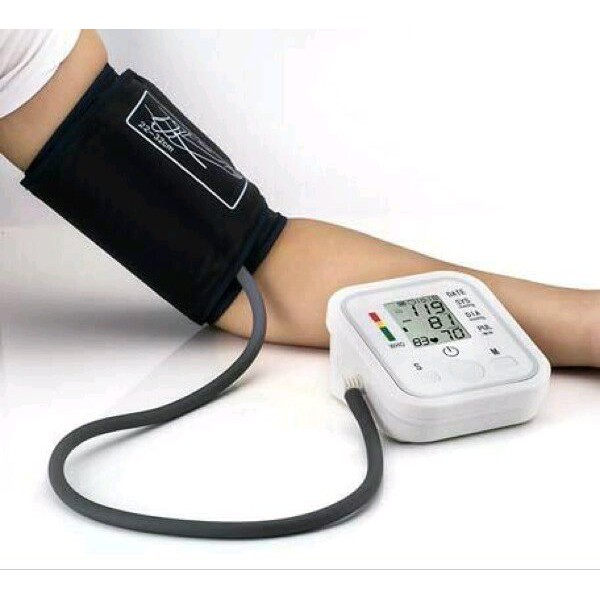 Termurah  Arm Blood Pressure Monitor - Tensi Darah Digital - Alat Tes Tekanan Darah Digital  Diskon