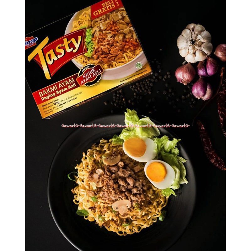 Mie Sedap Tasty Kriuk Ayam Ayam Asli Bakmi Ayam Daging Asli Indomie Sedaap