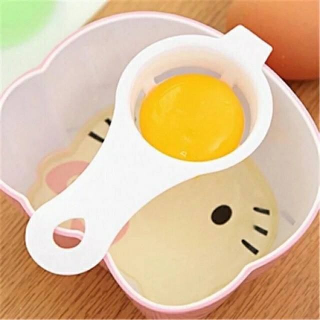 alat pemisah putih kuning telur egg separator yolk it telor sederhana Alat Pemisah Telur Kuning Putih Telur/ Pemisah Kuning Telur Alat Pemisah Telur / Alat Pemisah Kuning Telur / Sendok Pemisah Telur Alat pemisah putih dan kuning telur Alat baking dapur